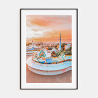 Barcelona Photo Color No 2 Poster