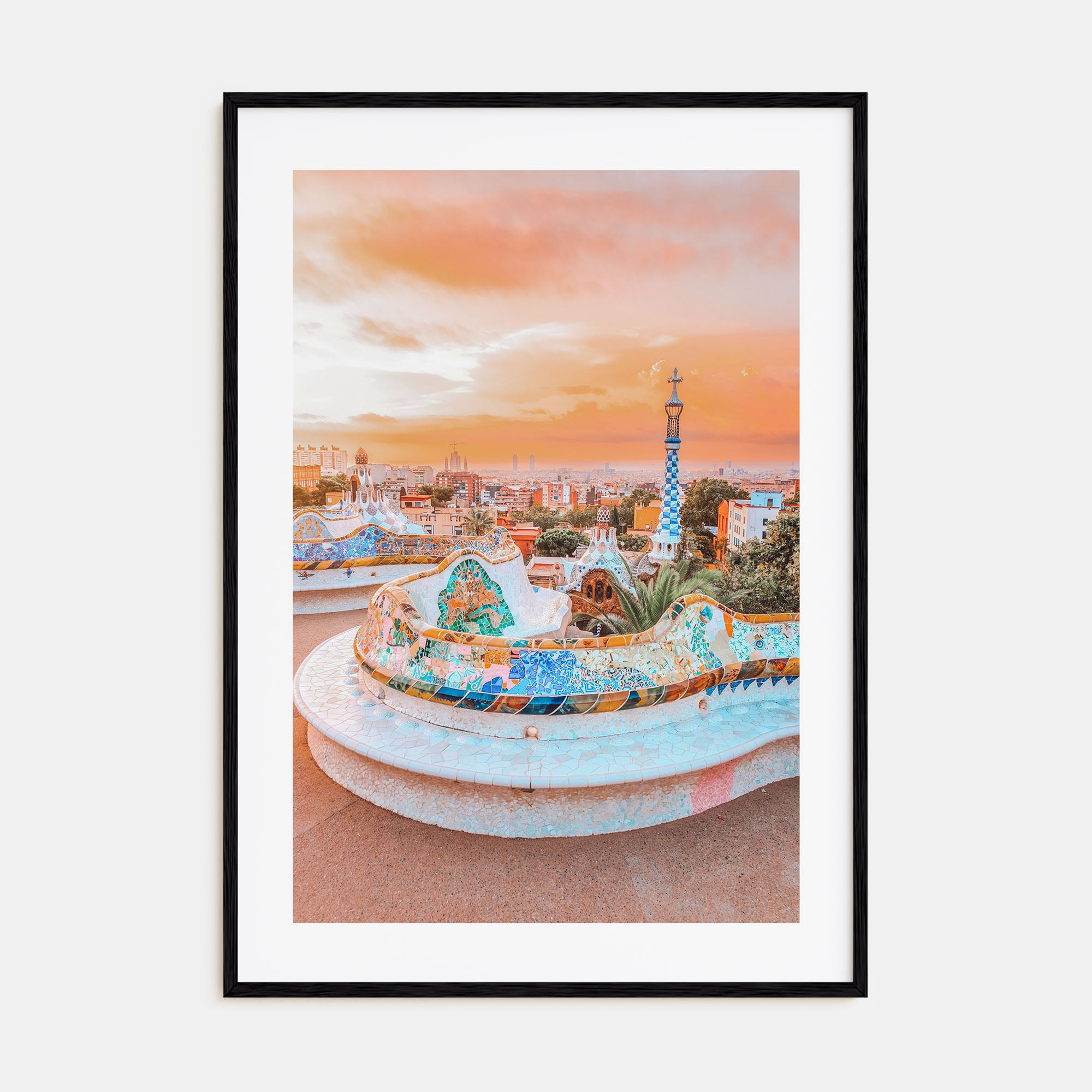 Barcelona Photo Color No 2 Poster
