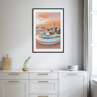 Barcelona Photo Color No 2 Poster