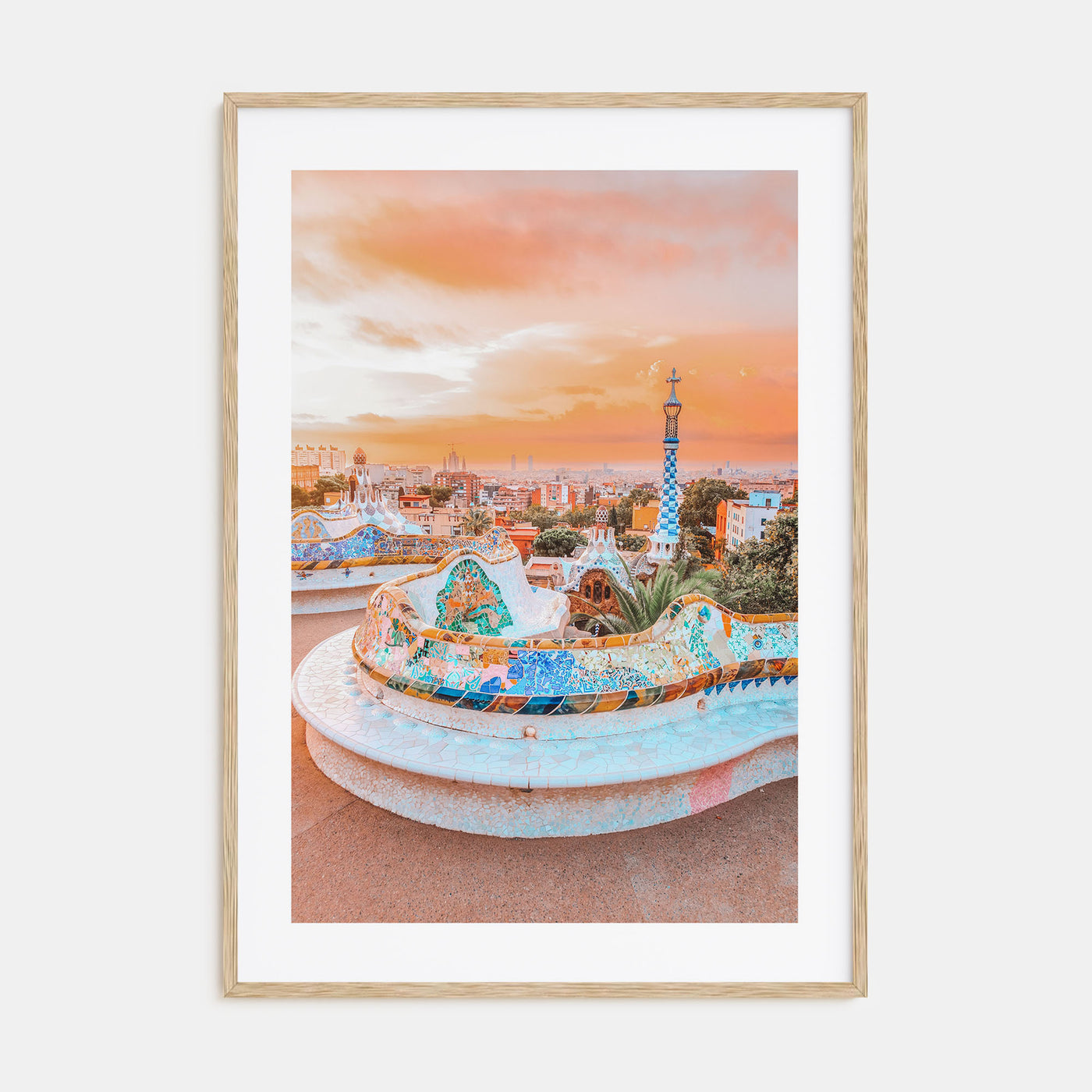 Barcelona Photo Color No 2 Poster