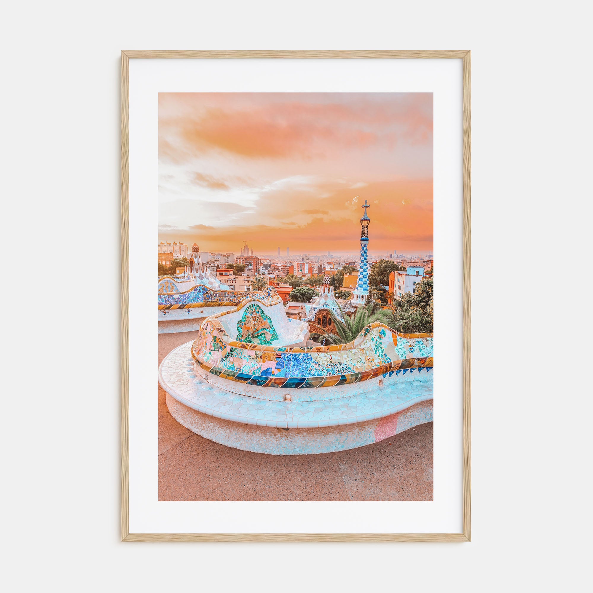 Barcelona Photo Color No 2 Poster