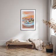 Barcelona Photo Color No 2 Poster