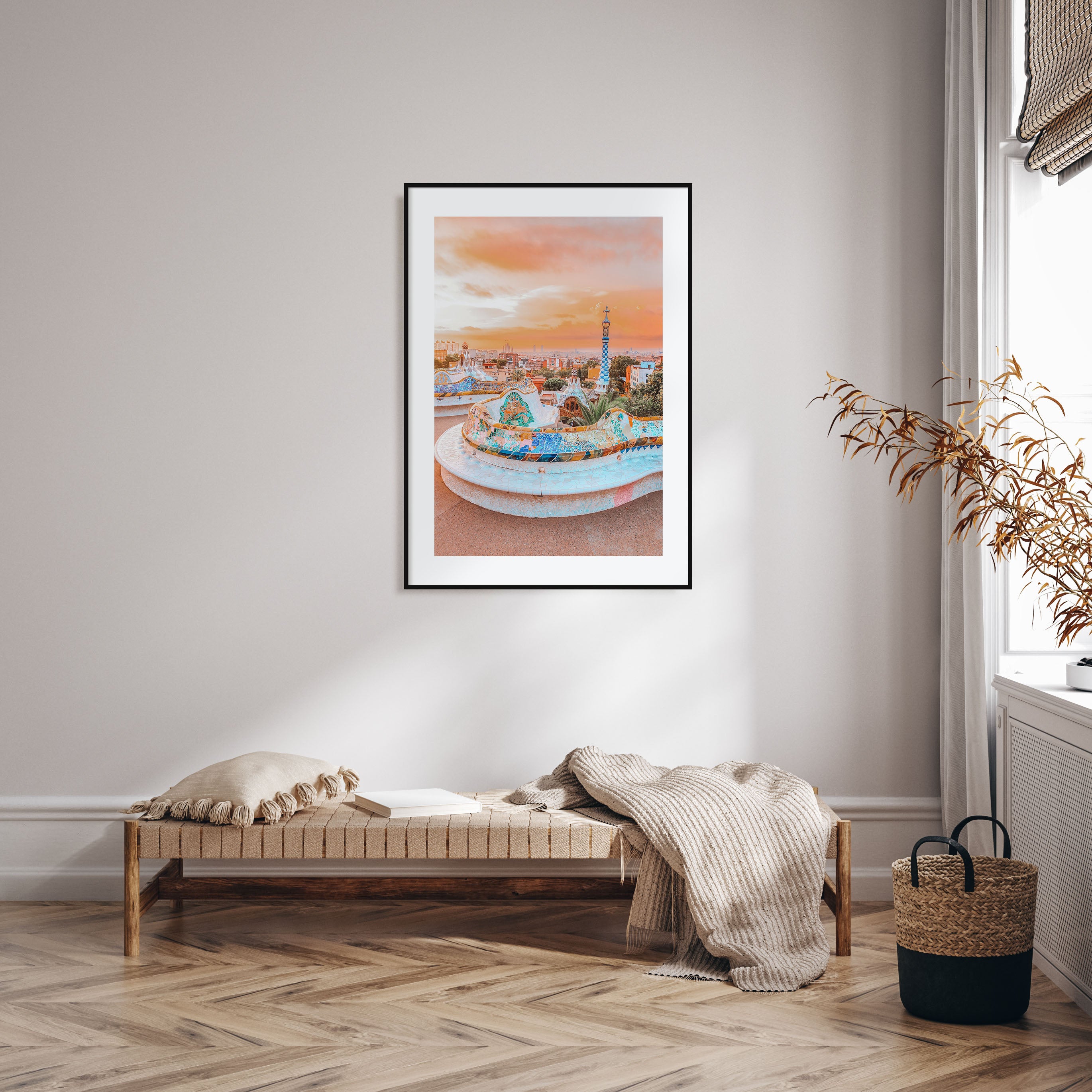 Barcelona Photo Color No 2 Poster