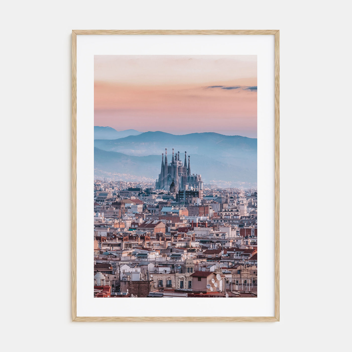 Barcelona Photo Color No 3 Poster