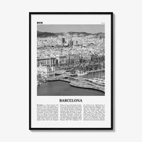Barcelona Print Black and White No 3, Barcelona Wall Art, Barcelona Poster, Barcelona Photo, Barcelona Decor, Catalonia, Spain, España