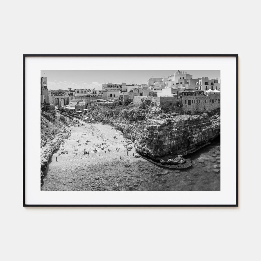 Bari Landscape B&W Poster