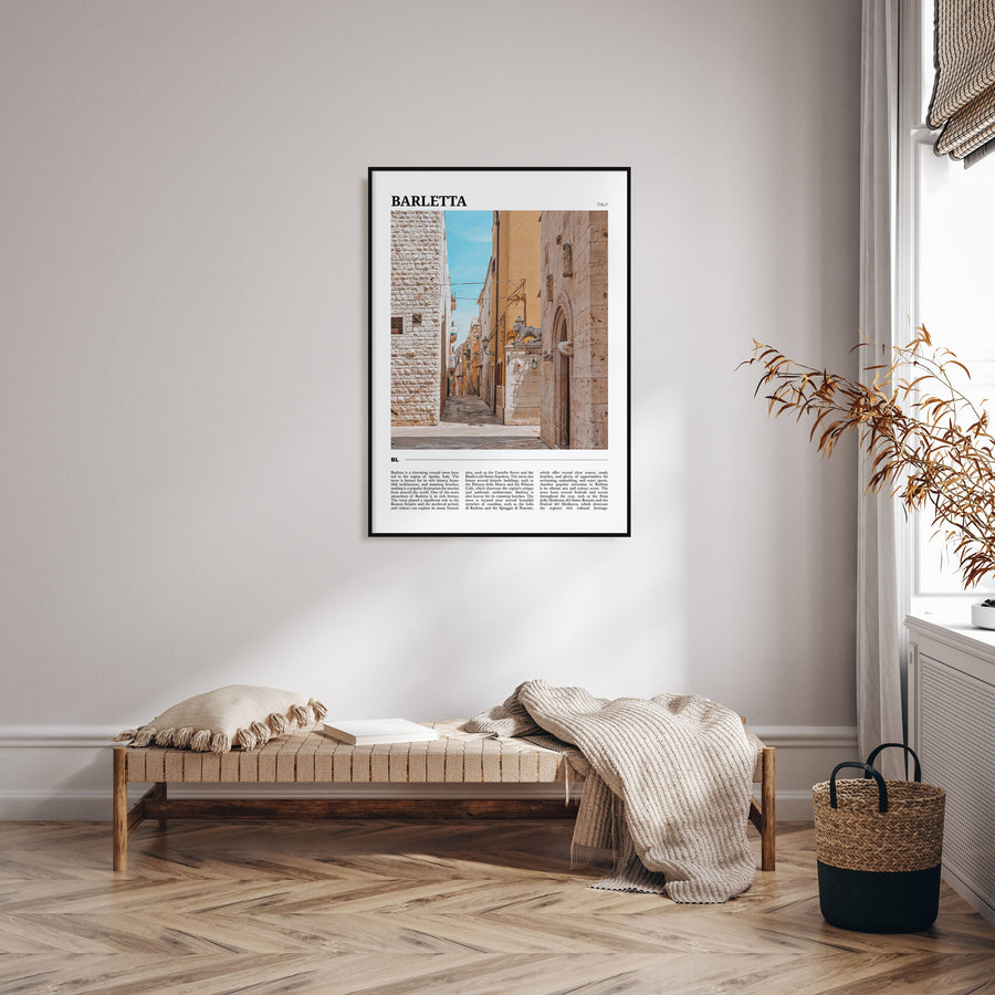 Barletta Travel Color Poster