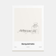 Barquisimeto Drawn Poster