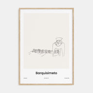 Barquisimeto Drawn Poster