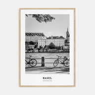 Basel Portrait B&W Poster
