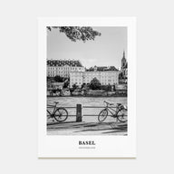 Basel Portrait B&W Poster