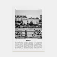 Basel Travel B&W No 1 Poster