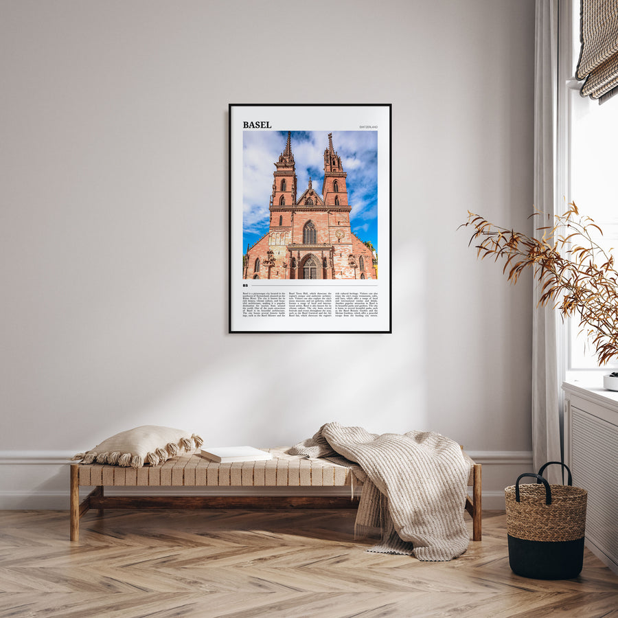 Basel Travel Color Poster