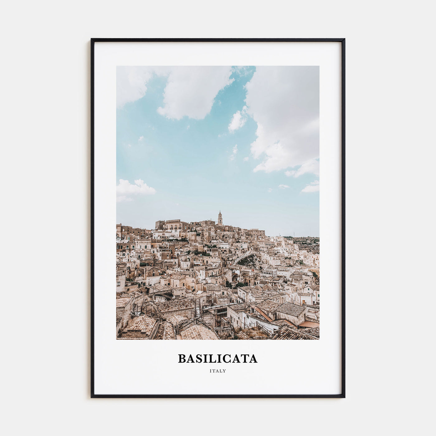 Basilicata Portrait Color Poster