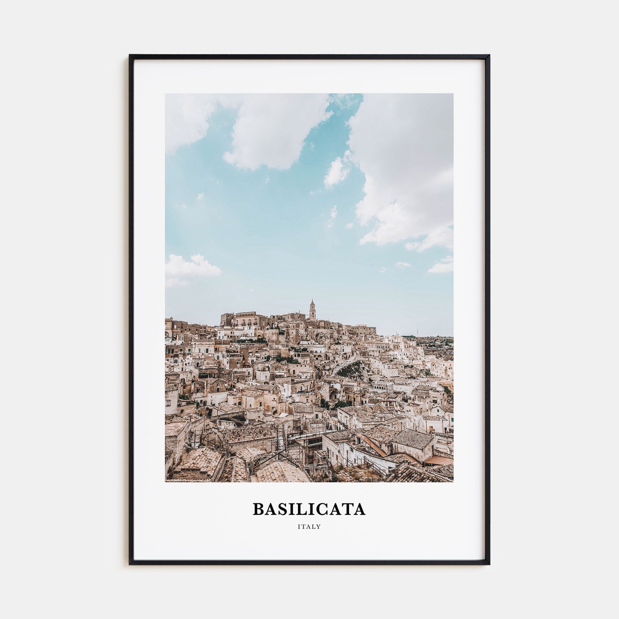 Basilicata Portrait Color Poster