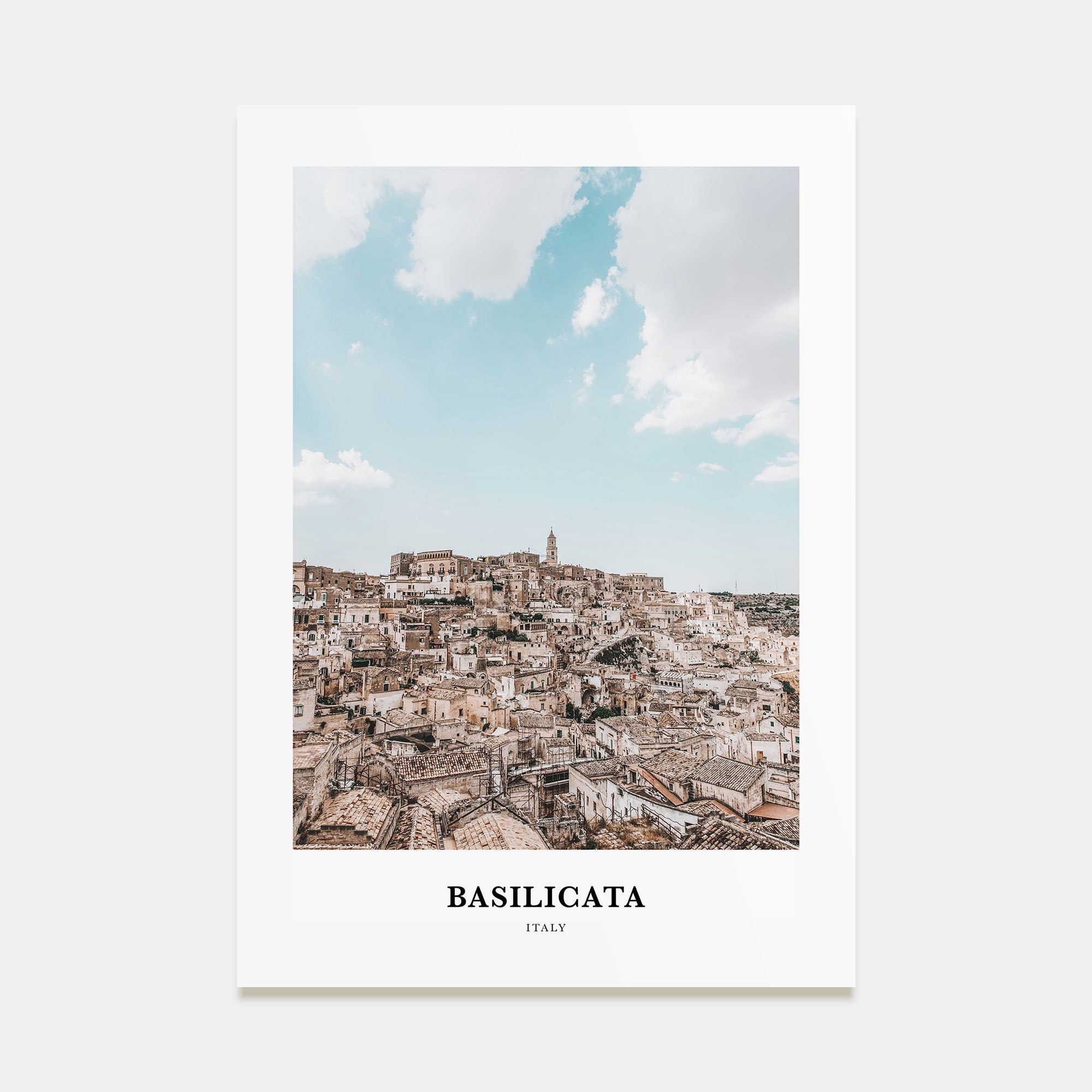 Basilicata Portrait Color Poster
