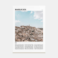 Basilicata Travel Color Poster