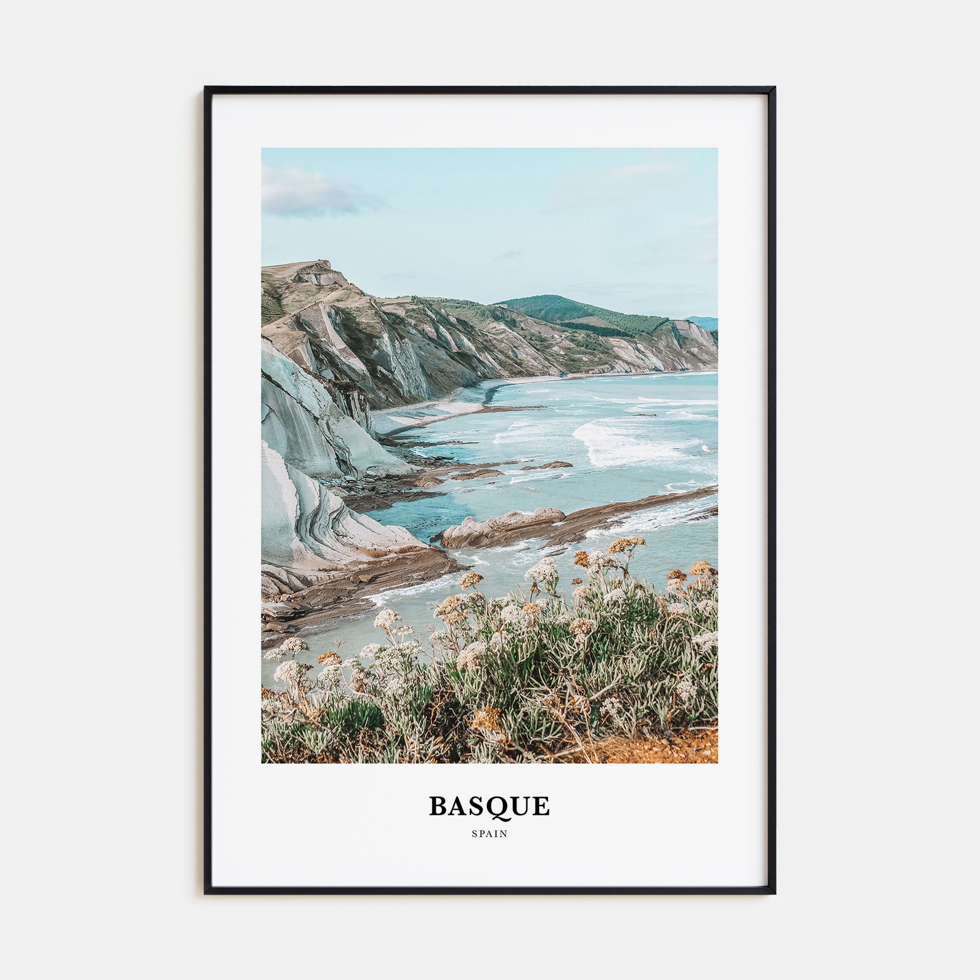 Basque Country Portrait Color No 1 Poster