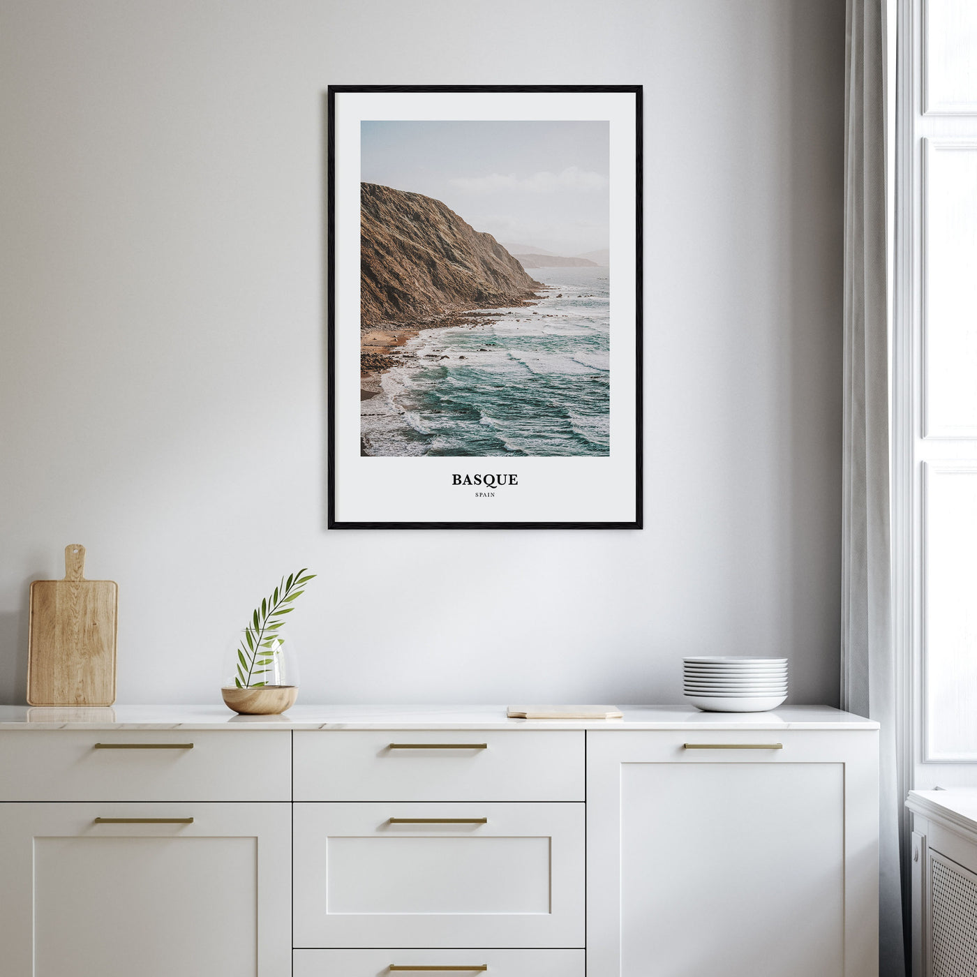Basque Country Portrait Color No 2 Poster