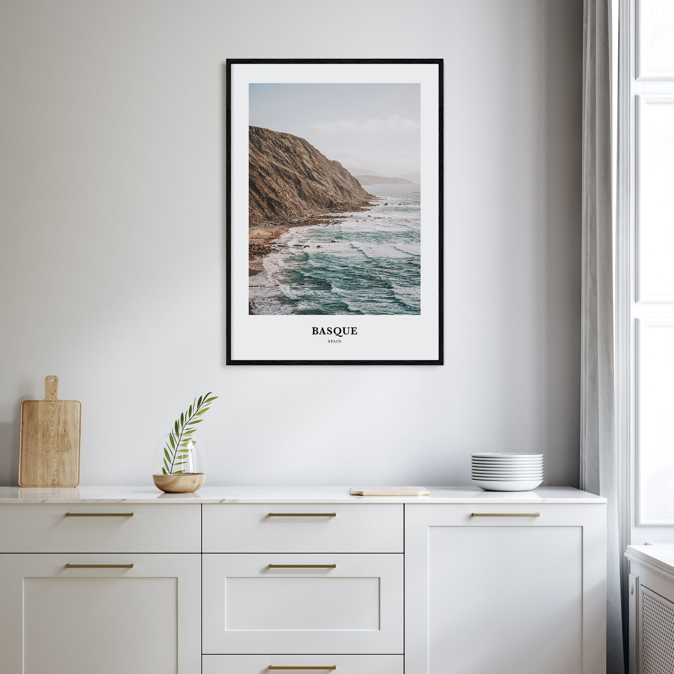 Basque Country Portrait Color No 2 Poster