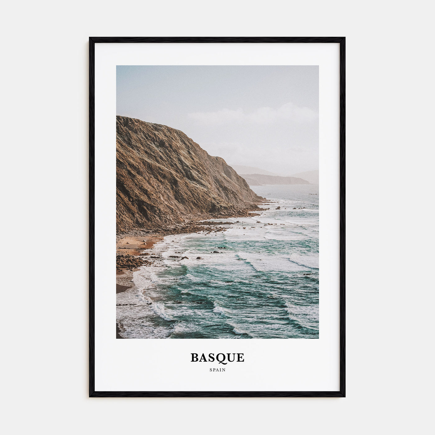 Basque Country Portrait Color No 2 Poster