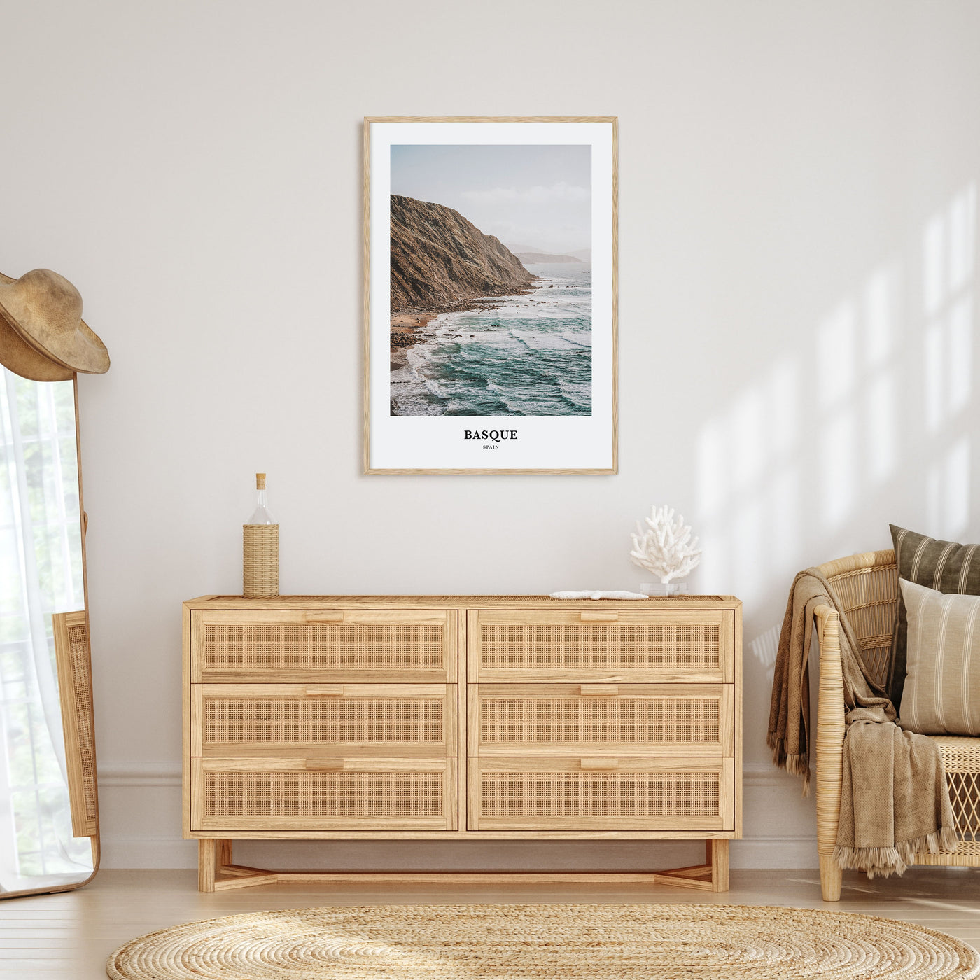 Basque Country Portrait Color No 2 Poster