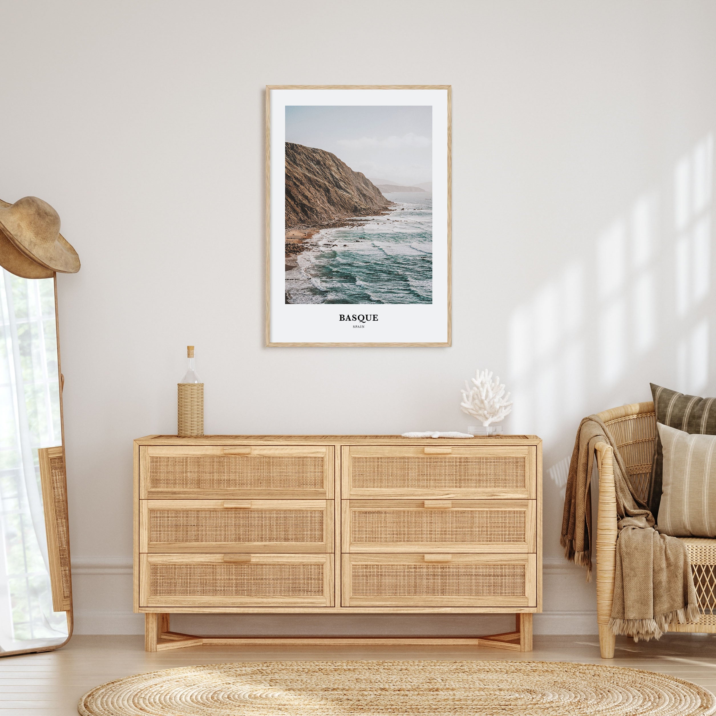 Basque Country Portrait Color No 2 Poster