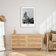 Basra Portrait B&W Poster