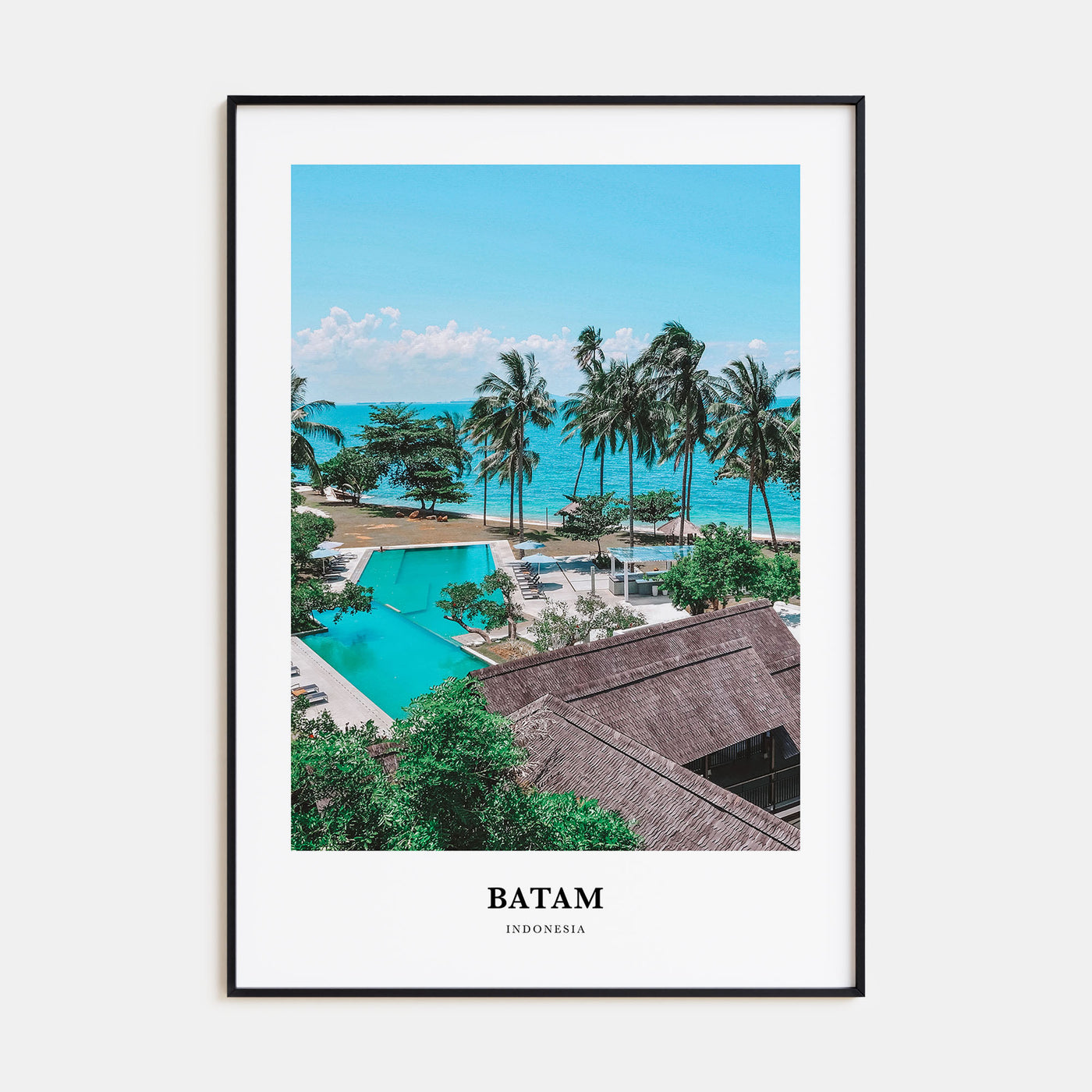 Batam Portrait Color Poster