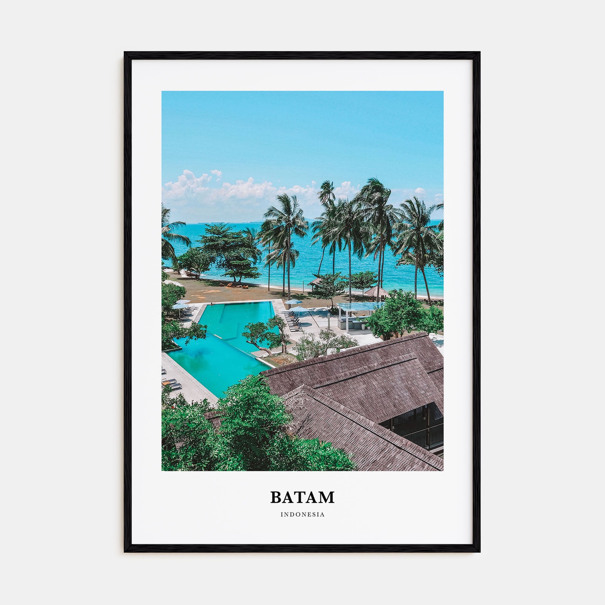 Batam Portrait Color Poster