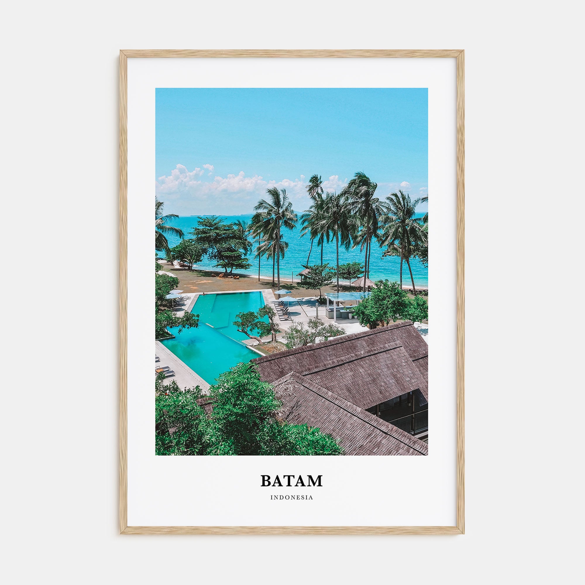 Batam Portrait Color Poster