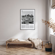 Batam Travel B&W Poster