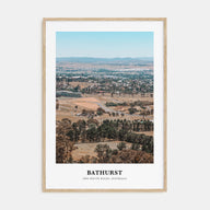 Bathurst Portrait Color Poster