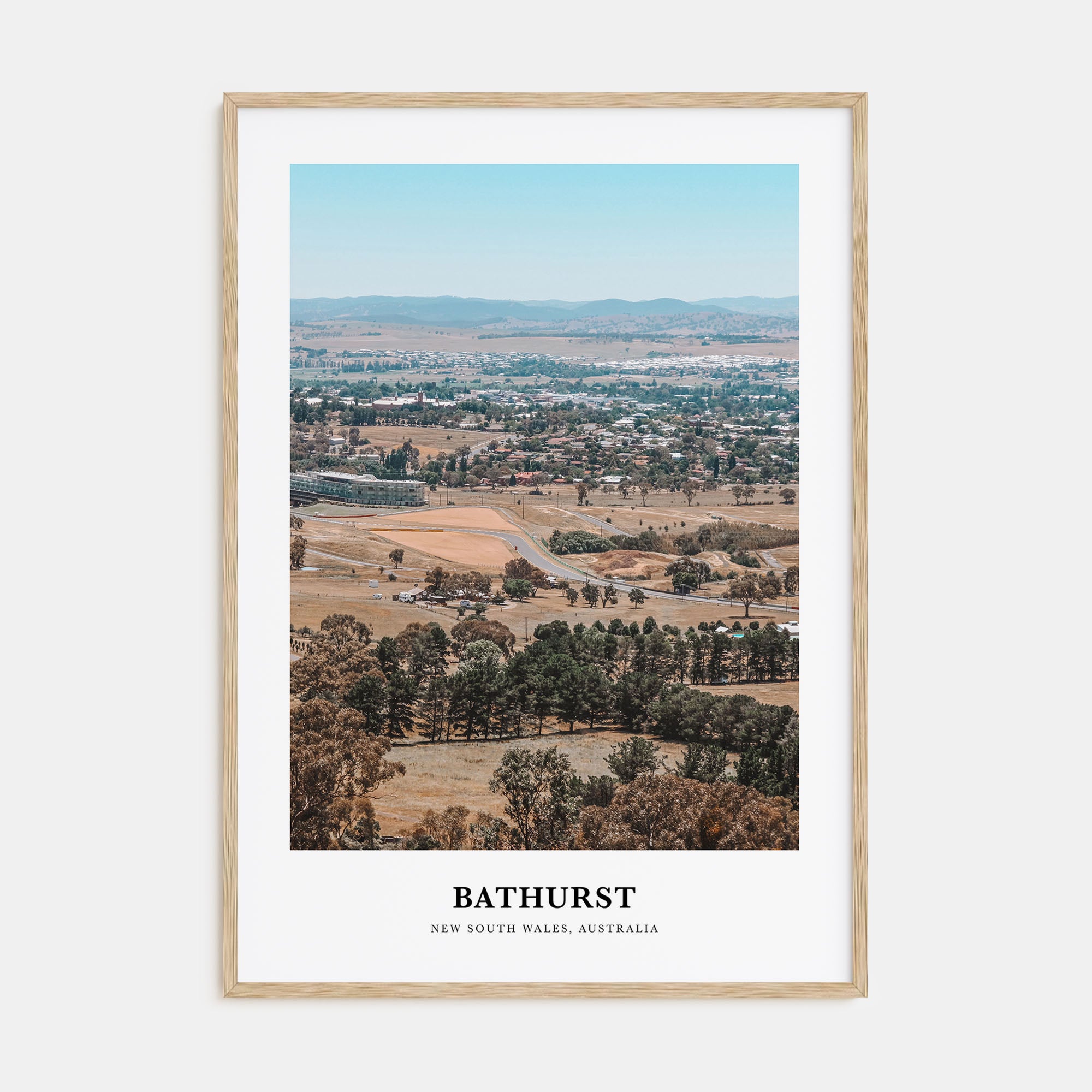 Bathurst Portrait Color Poster