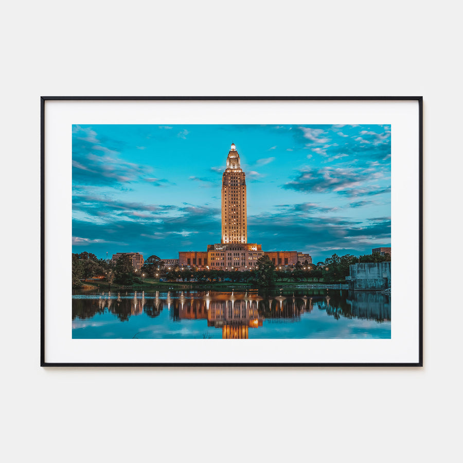 Baton Rouge Landscape Color Poster