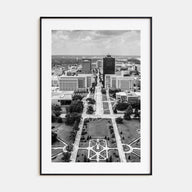 Baton Rouge Photo B&W Poster