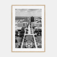 Baton Rouge Photo B&W Poster