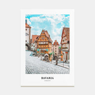 Bavaria Portrait Color Poster
