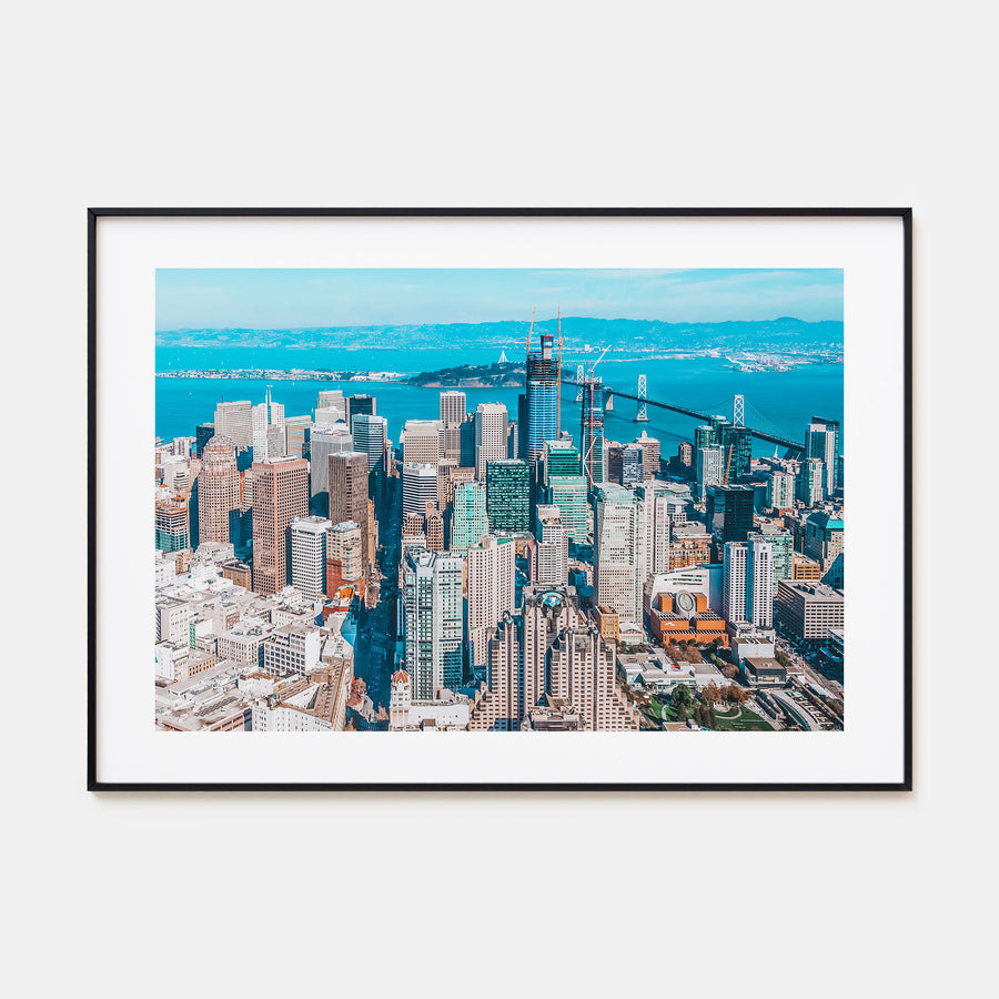 Bay Area Landscape Color No 1 Poster