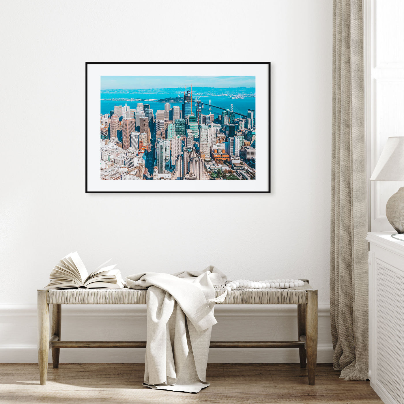 Bay Area Landscape Color No 1 Poster