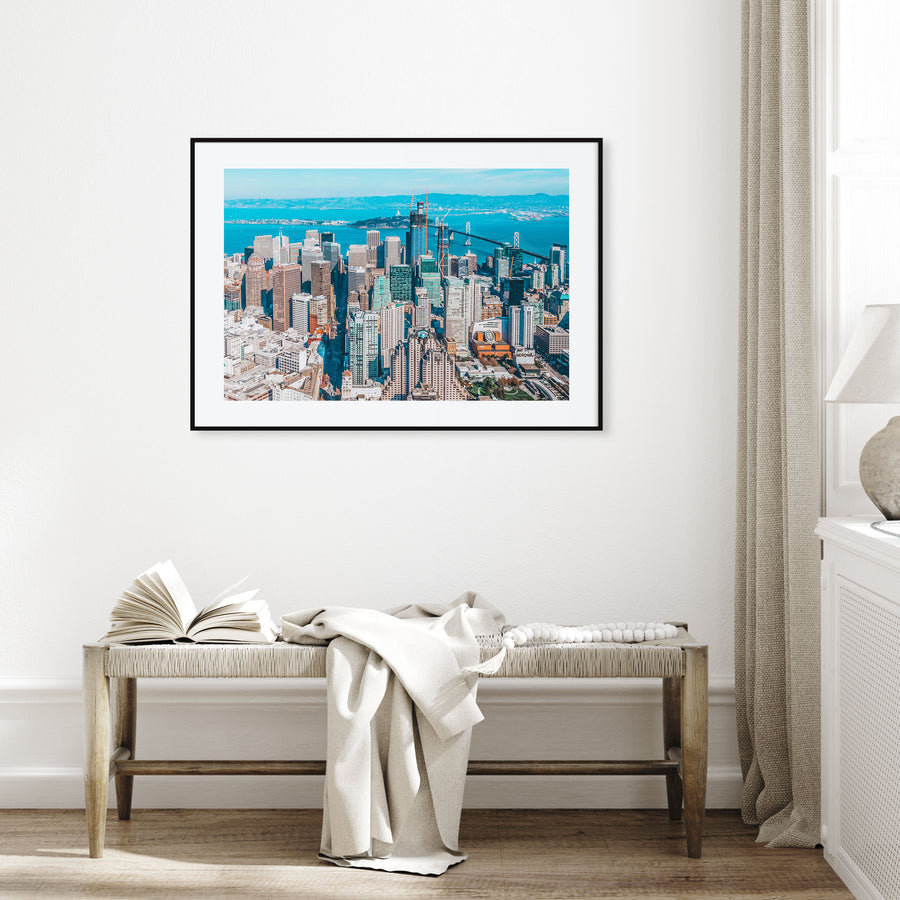 Bay Area Landscape Color No 1 Poster