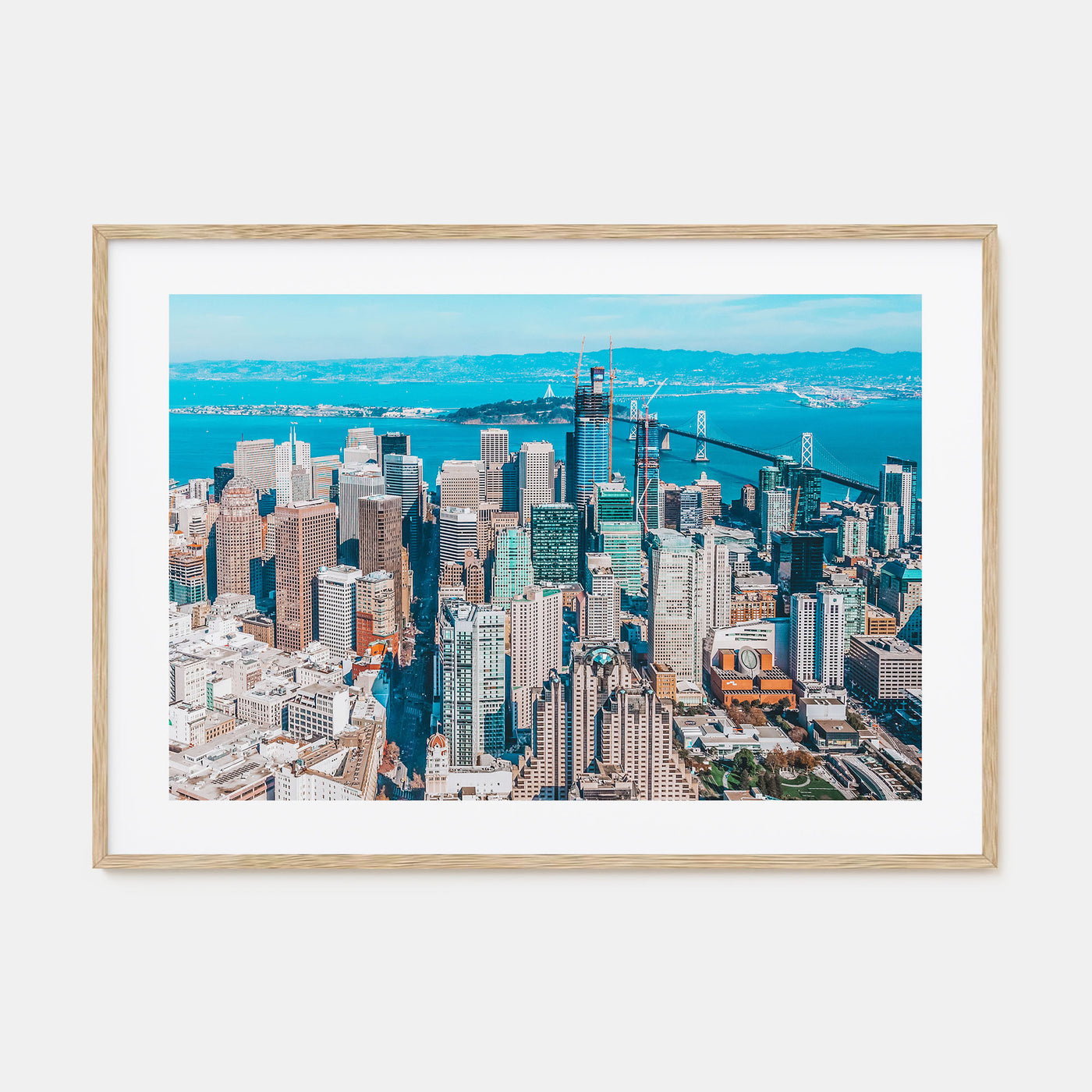 Bay Area Landscape Color No 1 Poster