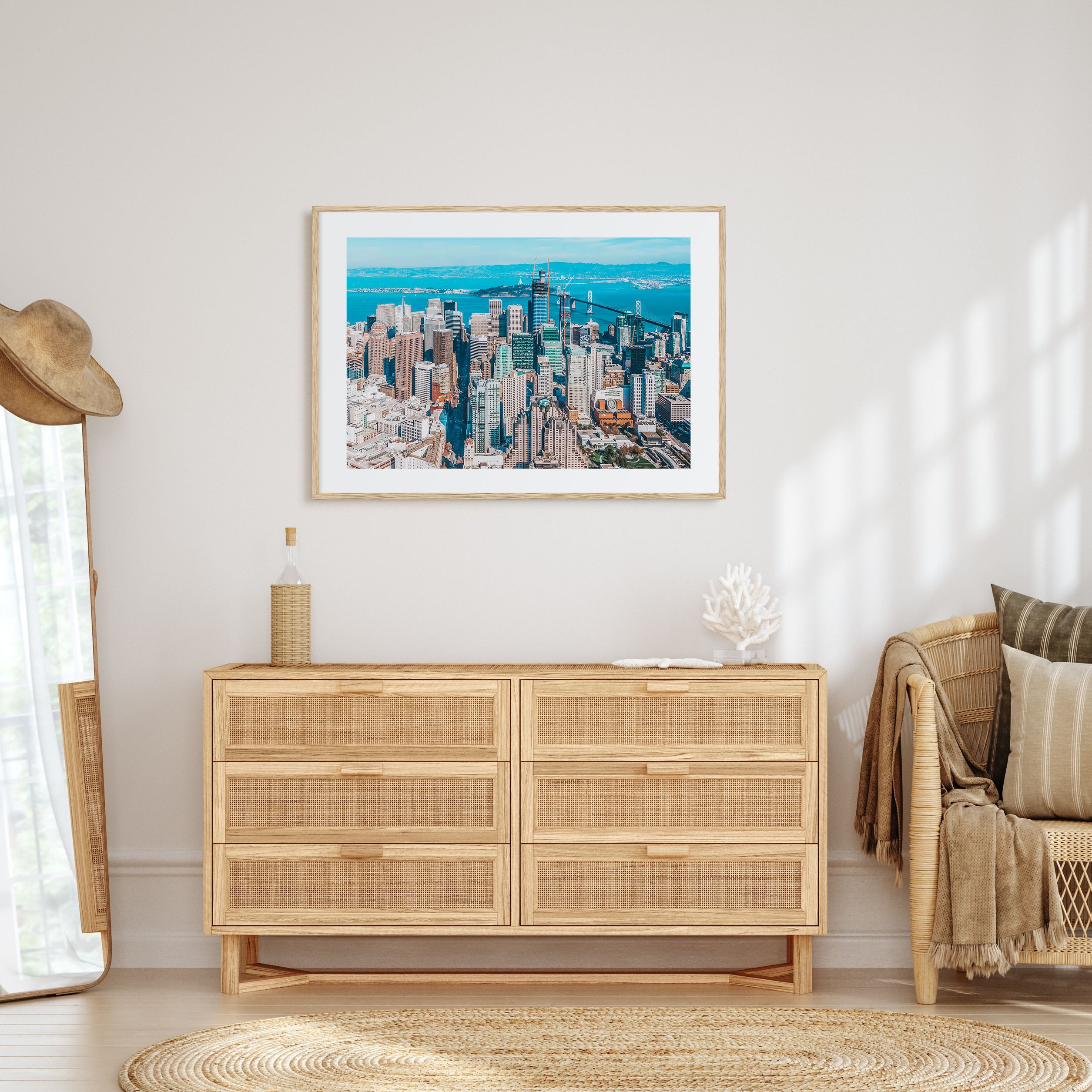 Bay Area Landscape Color No 1 Poster