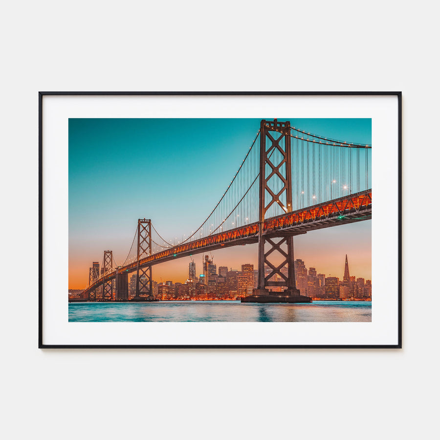 Bay Area Landscape Color No 2 Poster