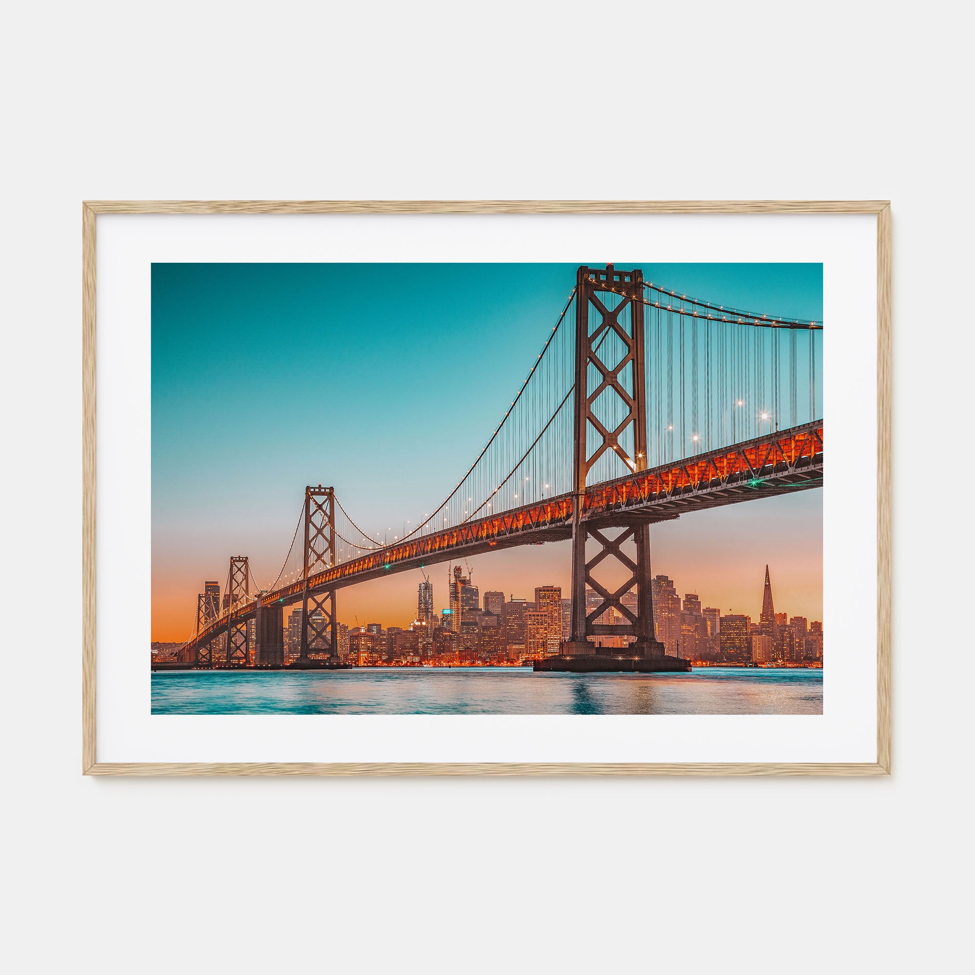 Bay Area Landscape Color No 2 Poster