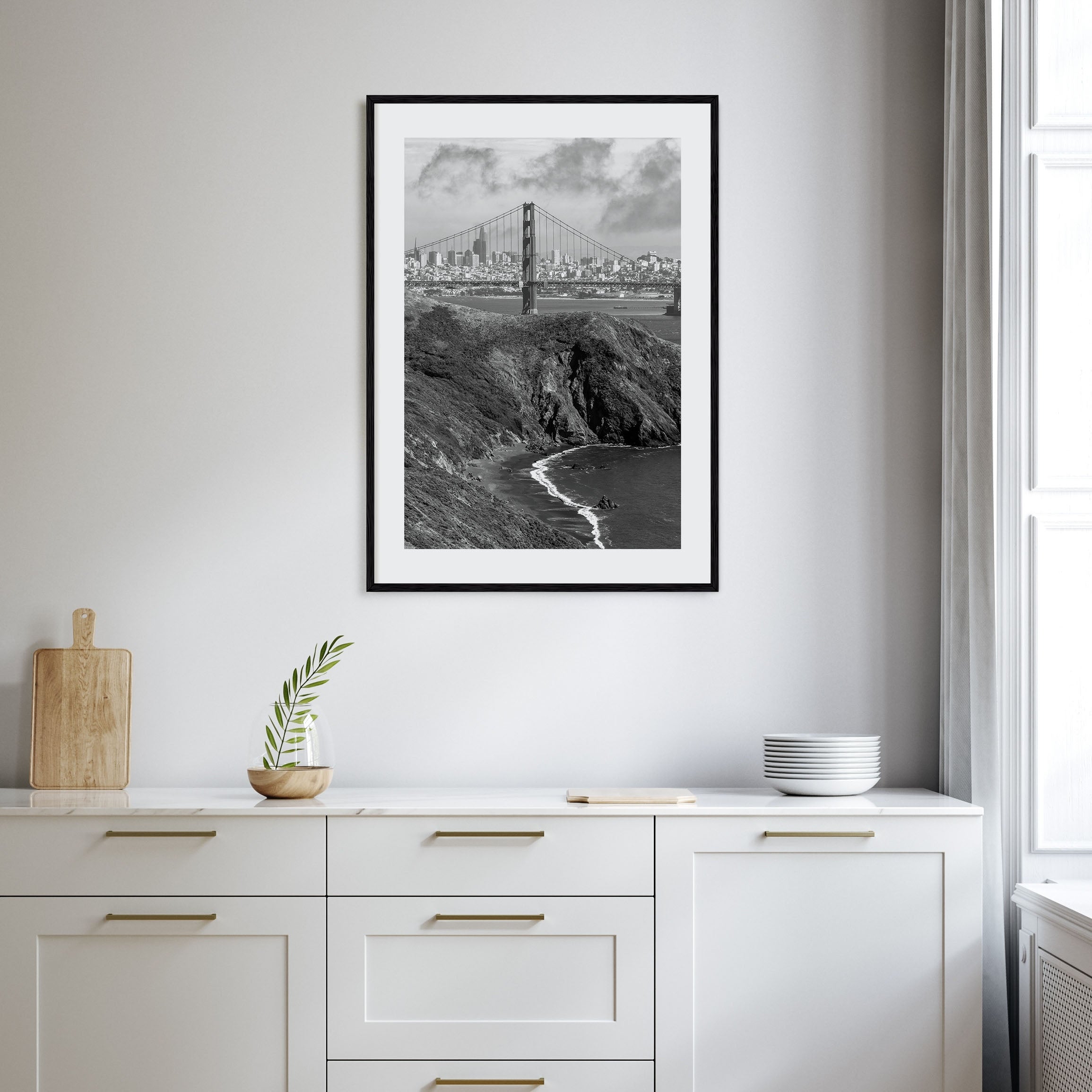 Bay Area Photo B&W Poster