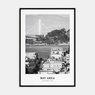 Bay Area Portrait B&W No 1 Poster