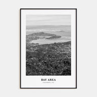 Bay Area Portrait B&W No 2 Poster