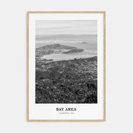 Bay Area Portrait B&W No 2 Poster