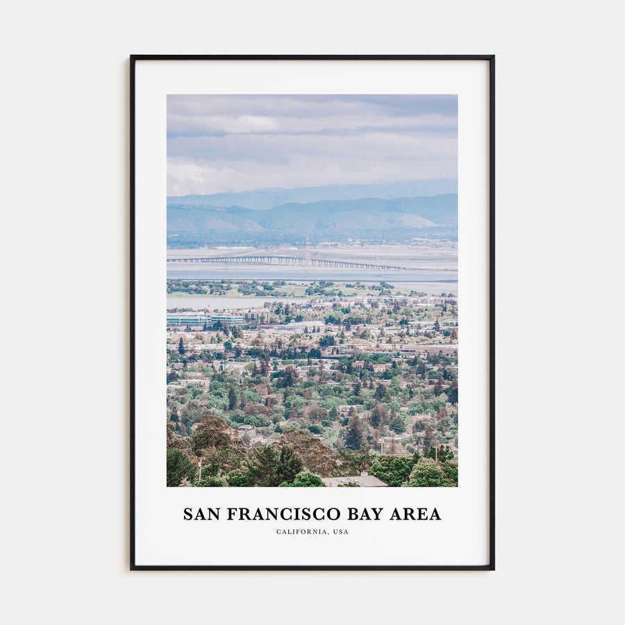 Bay Area Portrait Color No 2 Poster